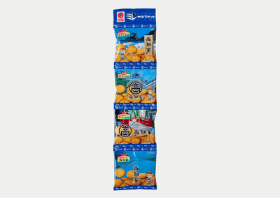 野村煎豆加工店 ミレービスケット4連 高知家デザイン 30g×4袋 連結パック