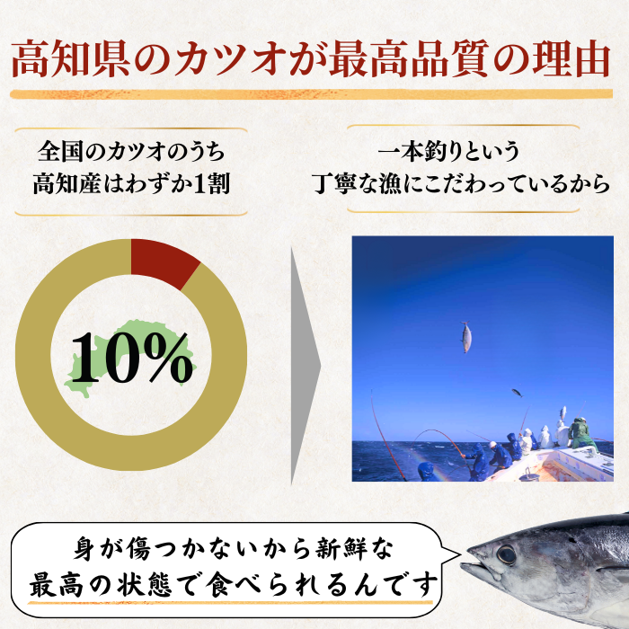 藁焼き -生- 鰹のタタキ ＜本数：半本〜3本セット 量：250~1500g　目安：1~8人前＞