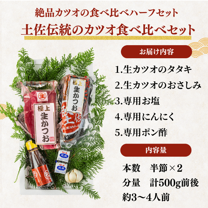 Straw-grilled Bonito Tataki - Raw <Serves 1-8: 250-1500g, 0.5-3 whole loins>