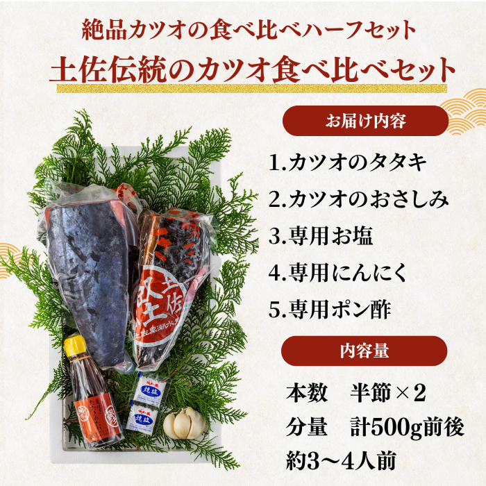 Straw-grilled Bonito Tataki - Raw <Serves 1-8: 250-1500g, 0.5-3 whole loins>