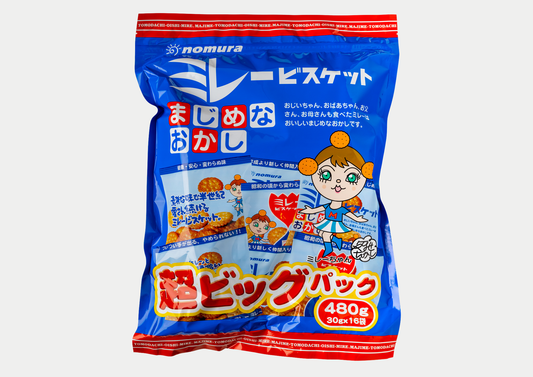 野村煎豆加工店　ミレービスケット4連　ビッグパック