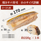 Mackerel Sushi Varieties (Mackerel Sushi, Whole Mackerel Sushi, Grilled Mackerel Sushi, Grilled Whole Mackerel Sushi - 1 to 3 servings each)