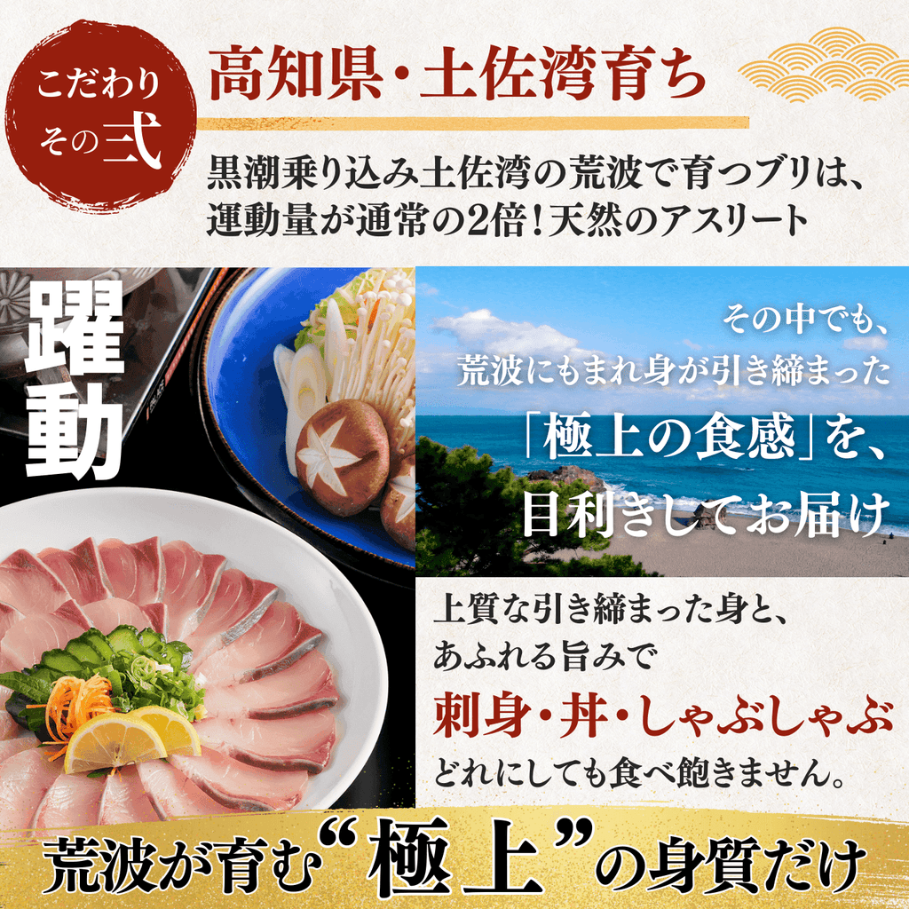 Yellowtail Sashimi Block - 300g
