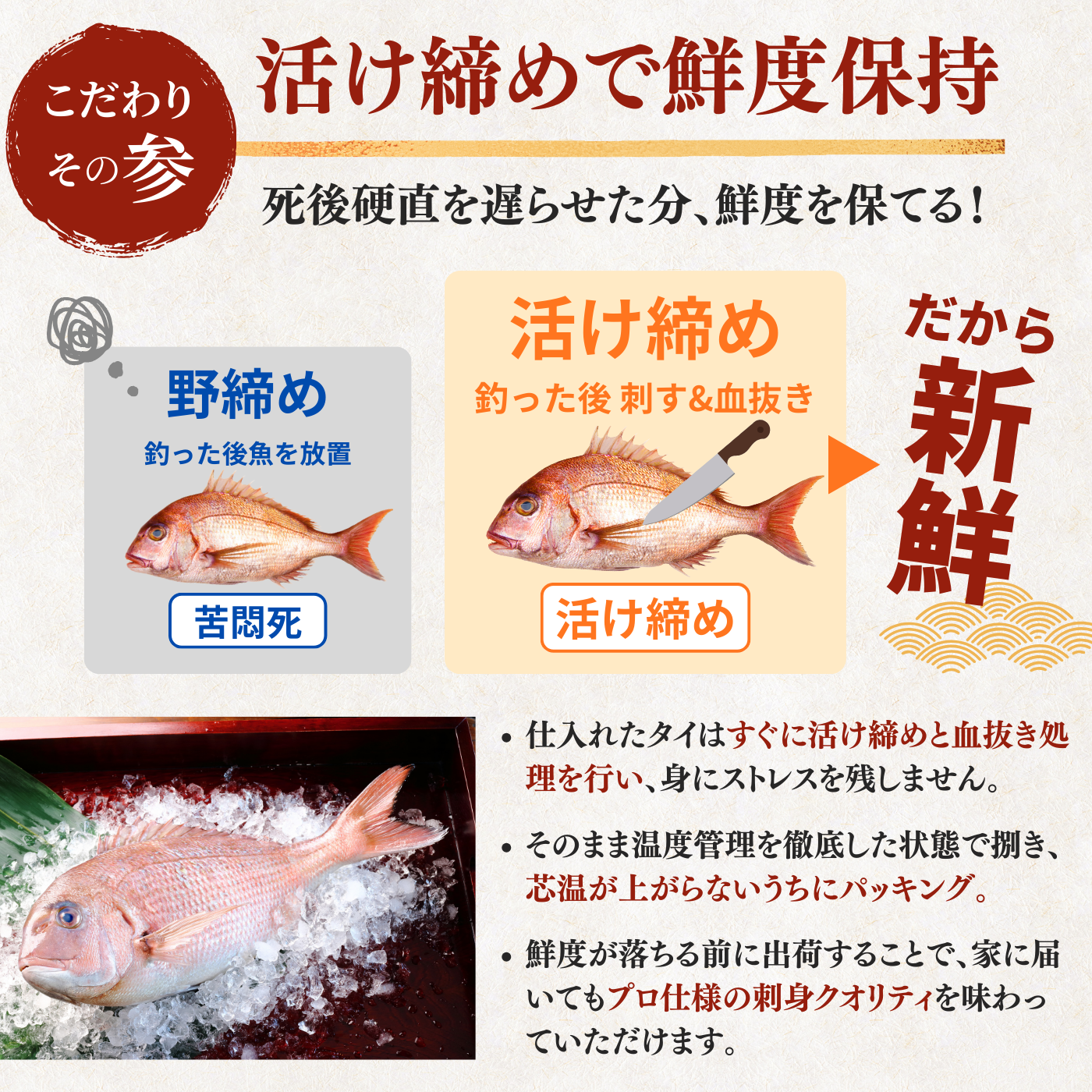 Red Sea Bream Sashimi <1 block, 130g>