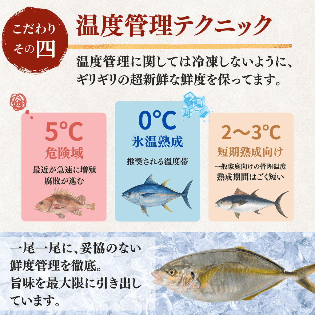 Striped Jack Sashimi ＜1 block, Net Wt. 150g＞