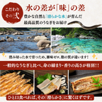 天然うなぎ 白焼き ＜匹数：1~3尾　量：110~480g＞