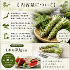 国産 本わさび ＜本数：1~3本　量：40~120g＞