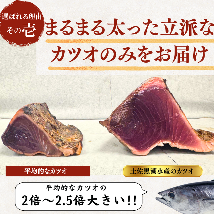 Straw-grilled Bonito Tataki - Raw <Serves 1-8: 250-1500g, 0.5-3 whole loins>