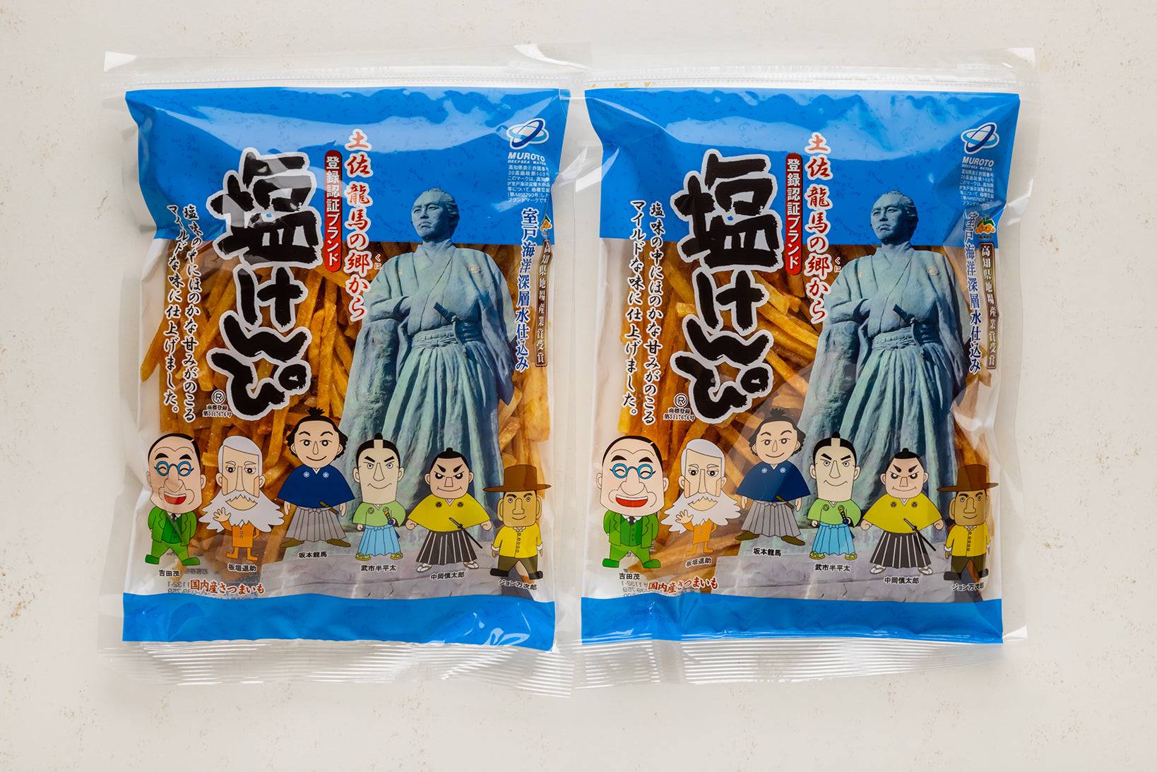Imo-kenpi (sweet potato fries) / Shio-kenpi (salted sweet potato fries)